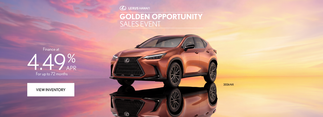 The 2026 NX. Finance at 4.49% for up to 72 Months.